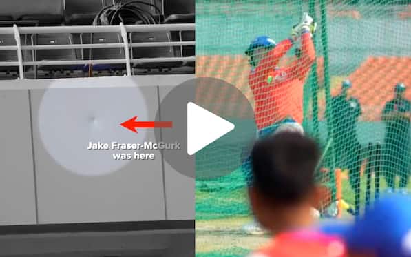 [Watch] Jake Fraser-McGurk's Six Creates A Dent On New Mullanpur Stadium
